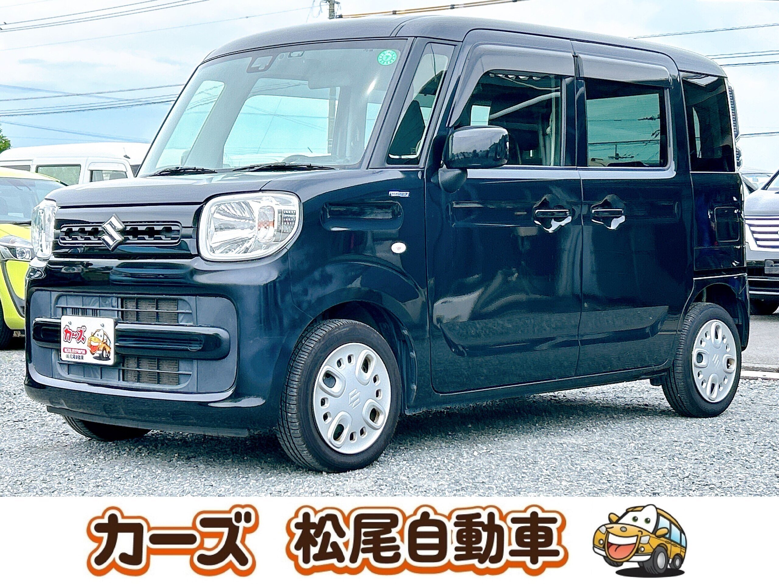 自社ローン対応】スズキ スペーシア ハイブリッドG H27年式｜ナビ・ETC 