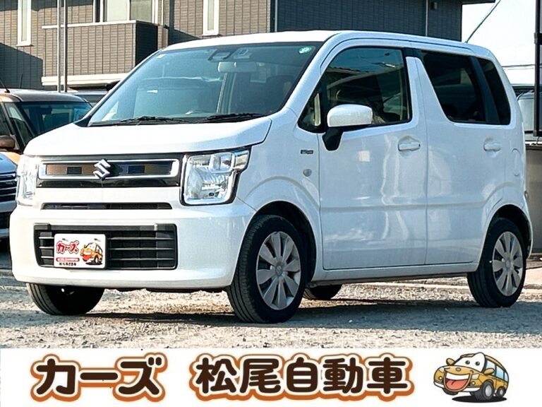 カーズ松尾自動車の在庫車（白の軽ハイトワゴン）