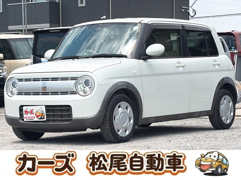 カーズ松尾自動車の在庫車（白の軽自動車）