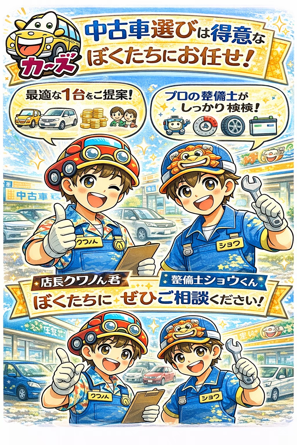 【キャンペーン実施中】小郡本店のお得な情報｜福岡・小郡の中古車販売店